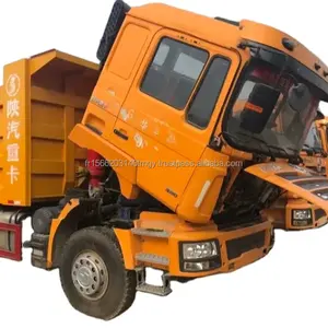 Nette Shacman 6X4 10 Wielen Dump/Dumper/Dumping/Kipper/Kiepwagen Voor 30T-50T Cargo Tractor Links Rijden Rechts