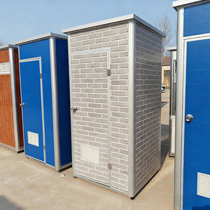 Thiết Kế Hiện Đại Dễ Dàng Lắp Ráp Ánh Sáng Cấu Trúc Thép Di Động <span class=keywords><strong>Mini</strong></span> Xách Tay Thân Thiện Với Môi Ngoài Trời Nhà Vệ Sinh Phòng Nhà Vệ Sinh Công Cộng - Product Image 2