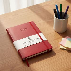 Carnets créatifs avec logo personnalisé, couverture imperméable, bloc-notes coloré personnalisable, format A5, couverture rigide en cuir PU - Product Image 4
