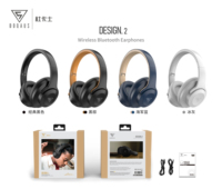 Casque audio DOQAUS DESIGN2 à réduction de bruit environnemental, sur oreille, HIFI, avec micro, casque de jeu léger