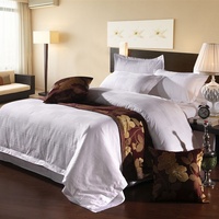 100% coton 300TC Hotel Spa utilisé Jacquard Designs ensembles de literie rayé et motif animal ensemble de housse de couette avec fonction électrique