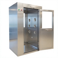 Porte de douche à air double avec induction infrarouge pour usage industriel
