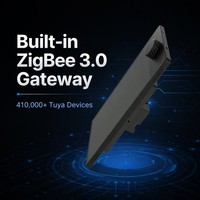 Pantalla de Control Central Inteligente Tuya Smart Home Control con Zigbee Integrado para Pasarelas Wi-Fi, Pantalla Táctil de 10 Pulgadas, App