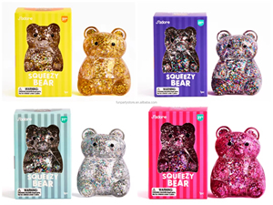 Jadore Creative Bear Series Sensory Squeeze Toy Decompression Slow Rebound Pendant Gift Office Toy Squeeze Stress Relief - Product Image 1