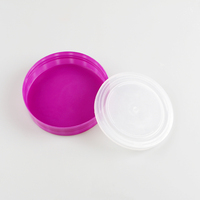 Bocal en verre de cornichons de grande taille 3L avec poignée en plastique couvercle bocal de fermentation large bouche hermétique couvercles de bec verseur en plastique