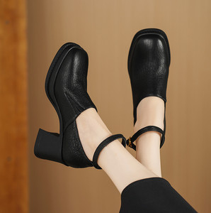 Nouvelles Chaussures Plates Sexy à Bout Pointu en Cuir Véritable Imperméables Printemps 2026 – Élégantes Escarpins de Soirée et de Bureau pour Femmes - Product Image 6