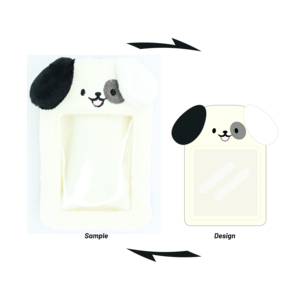 Custodia per carte di peluche in stile coreano dal design personalizzato custodia per <span class=keywords><strong>foto</strong></span> kpop porta carte di credito per <span class=keywords><strong>foto</strong></span> con stelle - Product Image 1