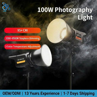 Lumière de studio photo LED YM-600 SS 100W avec télécommande sans fil et variateur de luminosité pour photographie en studio