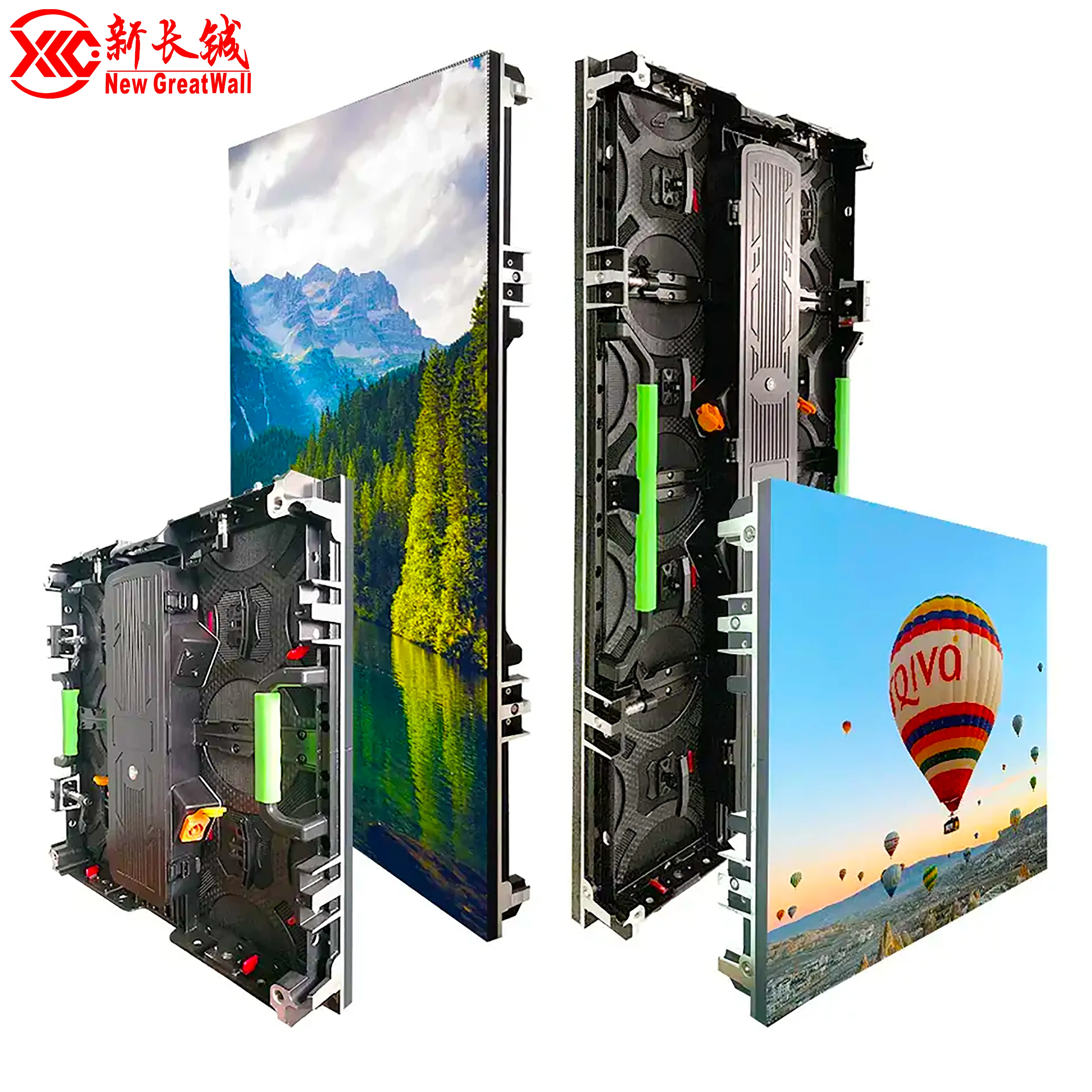 HD Advertising Led Display Panel P3.91 P4.81 SMD Full Color Outdoor Led Video Wall 500 x 500mm