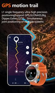 ผลิตในจีน นาฬิกาสมาร์ทวอทช์ผู้ชาย รุ่น K67A คุณภาพสูง หน้าจอ AMOLED ใหม่ ระบบสัมผัส Montre Connecte สมาร์ทวอทช์ - Product Image 2