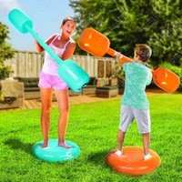 Jeu de joute gonflable, jeu de bâtons de combat, duel de gladiateurs, jeu sportif interactif pour événements et fêtes, équipement de jeu souple
