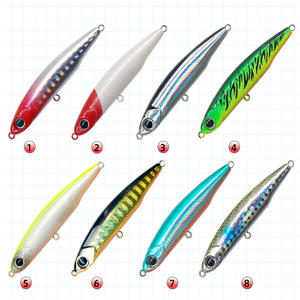 2024 Venta de cebo duro lápiz pez plateado con recubrimiento láser de distancia de tiro más <span class=keywords><strong>largo</strong></span> y lagos y ríos - Product Image 3