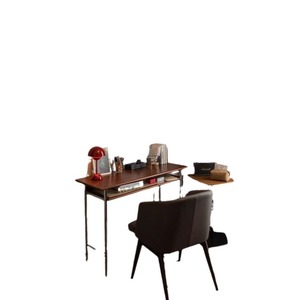 โต๊ะไม้เนื้อแข็ง 80x45x75 ซม. โต๊ะเรียนประหยัดพื้นที่สำหรับใช้ในบ้านสำนักงานนักเรียนสไตล์โมเดิร์นเรียบง่าย - Product Image 5