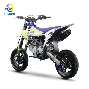 RUNPRO Supermotard sepeda Motard, 140cc/190cc Pit sepeda Motard pendingin minyak Off-Road baru 12/12 motor Trail dari Cina ZS190