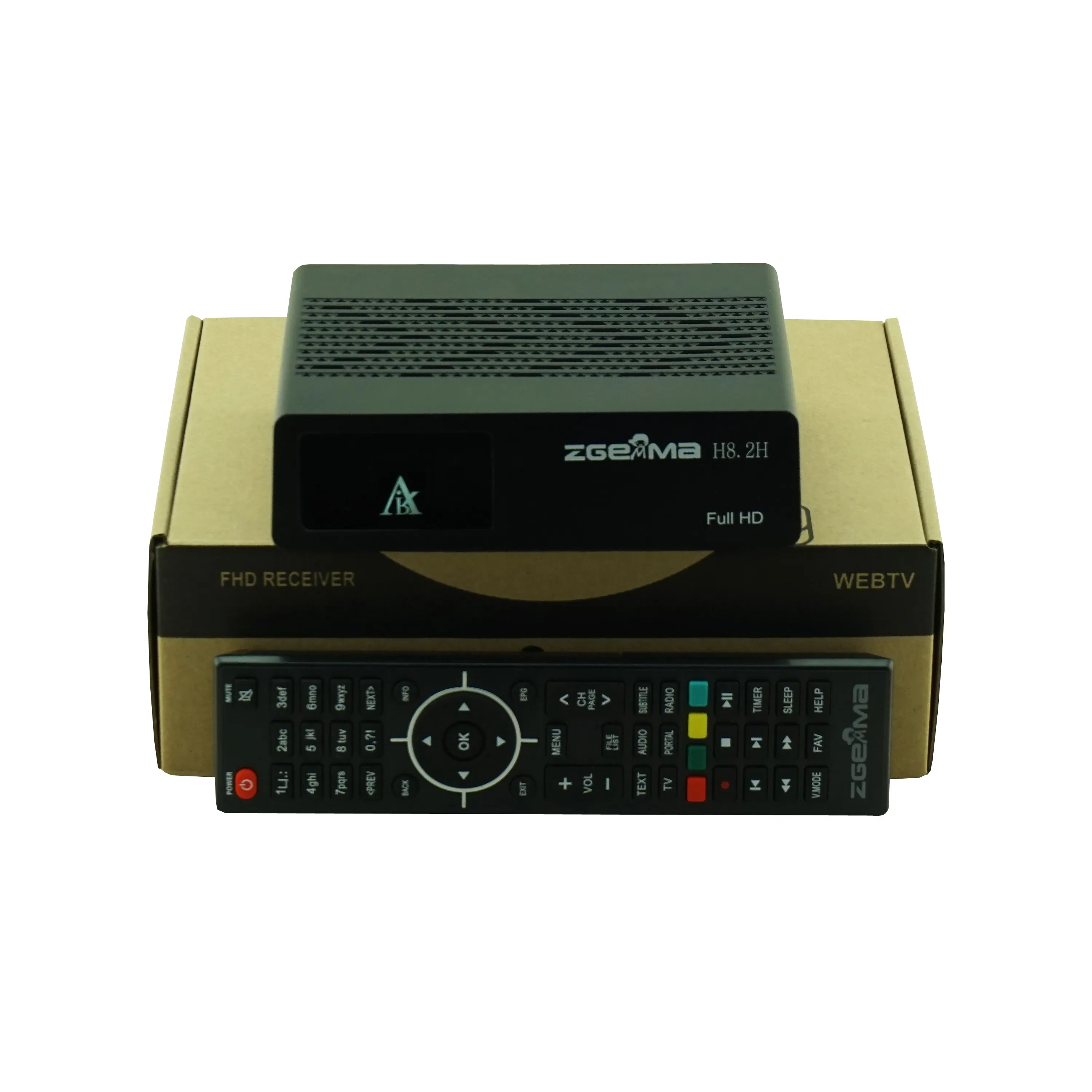 Digital Satellite Tv Receiver Box 1080p - H8.2H Linux Operating System DVB-S2X + DVB-T2/C and Usb Wifi Support