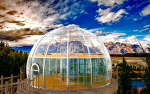 Casa a cupola casa a bolle casa da campeggio prefabbricata casa trasparente modulare per PC all'aperto - Product Image 3
