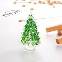 Ornement de Noël en cristal, cadeau de Noël en vitrail pour femmes, décoration de maison unique et créative