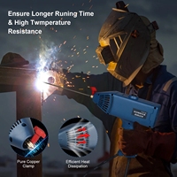 Machine à souder TIG portative 50/60HZ 220V 4500W pour acier inoxydable, épaisseur 2~14mm, réglage automatique du courant numérique