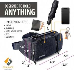 Free Sample Waterproof Everywhere <b>Belt</b> <b>Bag</b> Sling Crossbody Men <b>Women</b> Waterproof Waist <b>Bag</b> - Product Image 2