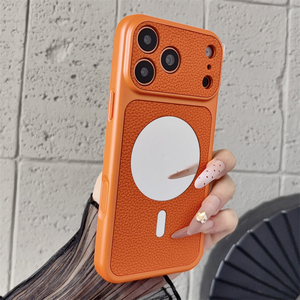 เคสโทรศัพท์หรูหราพร้อมกระจกเงาสำหรับ iPhone 18 17 Pro Max หนังลายหนังสัตว์, เคส iPhone 18 แม่เหล็กน่ารัก - Product Image 6