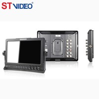 Monitor LCD IPS de 10,1 pulgadas Monitor de campo de video de 1280x800 para producción de películas con entrada HDMI SDI