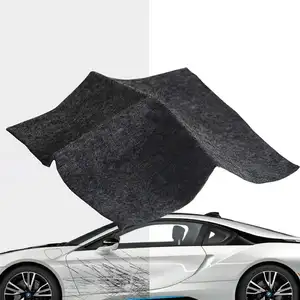 새로운 나노 매직 자동차 스크래치 제거제 천 다용도 쉽게 수리 페인트 스크래치 제거 가벼운 수리 스커프 키트 자동차 블랙
