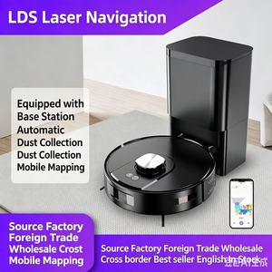 <span class=keywords><strong>Robot</strong></span> <span class=keywords><strong>Aspirapolvere</strong></span> con Svuotamento Automatico, Navigazione Laser LDS, Mappatura Multi-Piano, Controllo tramite APP - Bestseller Transfrontaliero - Product Image 2
