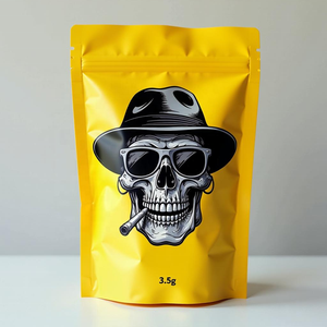 ซิปล็อคแบบไดคัท3.5ก. 7ก. 28ก. ถุงไมลาร์แบบกำหนดเองได้ - Product Image 5