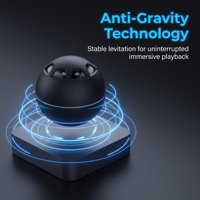 Nouveau haut-parleur stéréo bluetooth de bureau flottant à lévitation magnétique créative pour téléphone portable avec emballage de logo personnalisé