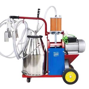 Máquina de Ordeño Eléctrica Portátil de Nuevo Diseño con Bomba y Motor para Ganado Vacuno y Caprino - Product Image 1