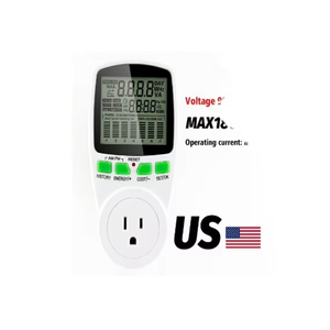 Medidores de potencia Vatímetro digital Medidor de energía de EE. UU. Monitor de vatios Diagrama de costo de <span class=keywords><strong>electricidad</strong></span> Analizador de enchufe de medición - Product Image 6