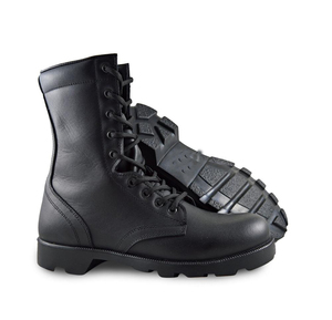 รองเท้าบูท HBA21 สีดำ สำหรับงานรักษาความปลอดภัย ลาดตระเวน ตั้งแคมป์ ทำจากหนังแท้ทั้งหมด - Product Image 2
