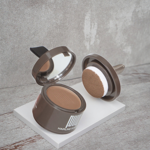 Fully Hairline Powder Instant <b>Root</b> <b>Concealer</b> For Hair Care With Mirror And Sponge Applicator - Product Image 2