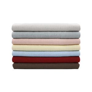 2026 新款柔软亚麻棉面料，用于正装衬衫 - 透气纯色平纹，可定制长度和颜色 - Product Image 3