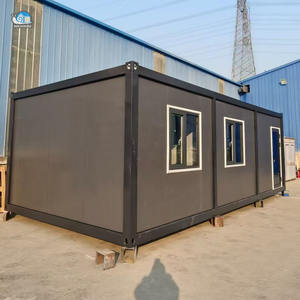 บ้านสำนักงานกลางแจ้งและบ้านคอนเทนเนอร์สำเร็จรูป ติดตั้งง่าย โครงสร้างประหยัด บ้านคอนเทนเนอร์ราคาถูก - Product Image 2