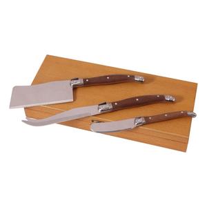 <span class=keywords><strong>Couteau</strong></span> à beurre français <span class=keywords><strong>Laguiole</strong></span> avec boîte en bois Set de couteaux à fromage à tartiner - Product Image 1