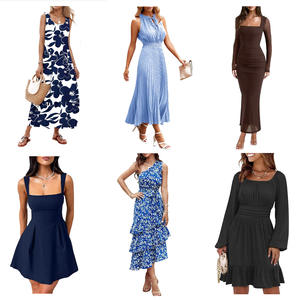Liquidación de Ropa al por Mayor: Vestidos de Verano Sexys de Moda para Mujer de Marcas Variadas con Descuento - Product Image 1