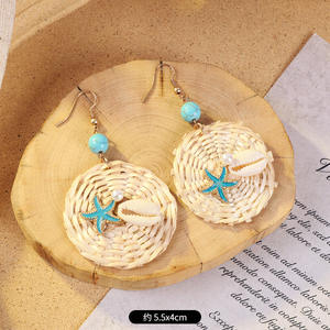 ต่างหูทอแบบวินเทจสำหรับผู้หญิง1024 - Product Image 4