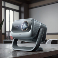 Projecteur JMGO N5ProMax 4K Android 11 avec 4000 lumens - Design portable - Cadeau gratuit - Clé TV - Netflix - Google Play - YouTube
