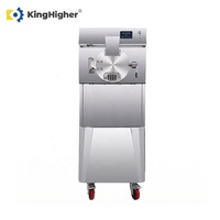 Machine à Gelato Commerciale Professionnelle, Sorbetière à Glace Dure, Congélateur de Table pour Gelato Italien avec Compresseur