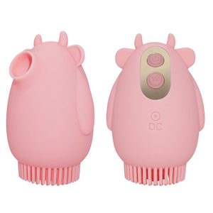 Vibrateur double fonction clitoridien OEM, masseur vibrant étanche, marque privée - Product Image 1