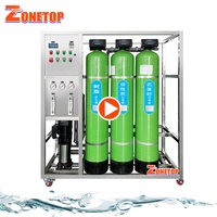 100LPH 200 LPH 500L 1000L H 1000LPH 2000 l 2 Ton 5000 GPD Mesin Pemurni Air Membran RO Sistem Filter Plant Reverse Osmosis