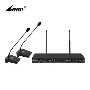 LR-618 produk baru mikrofon konferensi meja FM profesional mikrofon dinamis Noise Cancelling sistem nirkabel 125DB