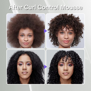 Mousse para Cabello Rizado Keraliss de Fijación Fuerte, Voluminizador y Brillante con Aceite de <span class=keywords><strong>Oliva</strong></span> para Cabello Afro y Rizado - Product Image 3