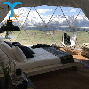 Caliente 4m 5M 6m 8m 10m gran fiesta de <span class=keywords><strong>Camping</strong></span> tienda de campaña con marco de Metal al aire libre inflable carpa de cúpula transparente para la venta tente comping - Product Image 3