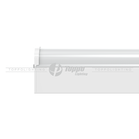 Toppo lampu sorot LED linier, T8 tabung langit-langit 2 kaki 4 kaki 8 kaki 150cm 4000k untuk toko