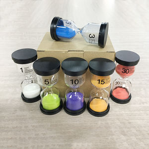 Fournisseurs chinois ABS perles de verre <span class=keywords><strong>sablier</strong></span> Décoration cadeau 3/10/15/30 minutes de minuterie de sable de verre <span class=keywords><strong>sablier</strong></span> - Product Image 3