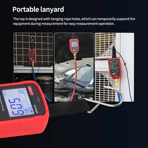 Manomètre sans fil UNI-T UT336P avec application Bluetooth, manomètre haute pression, testeur de système de climatisation et de réfrigération L46 - Product Image 5