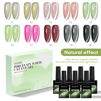 Vernis Gel UV Professionnel Effet Œil de Chat Magnétique OEM, Liquide Non Toxique, Sans HEMA, Sans TPO, Personnalisable avec Logo, 15ml
