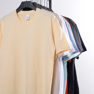 T-shirt Homme Vierge en Coton de Qualité Personnalisable, Coupe Ample et Épaules Tombantes, Taille Oversize – Vente en Gros - Product Image 5